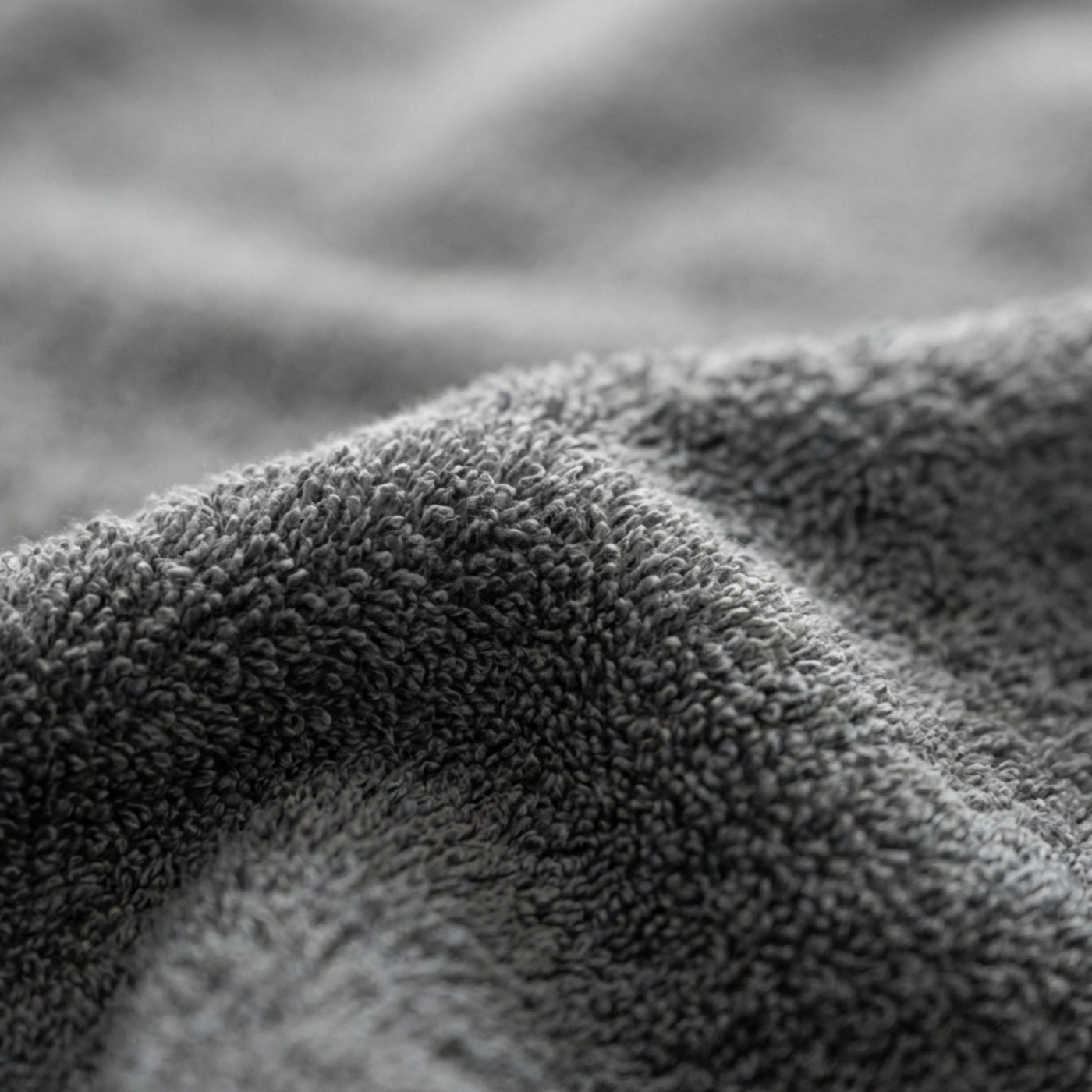 Detail hotelkwaliteit handdoek antraciet 