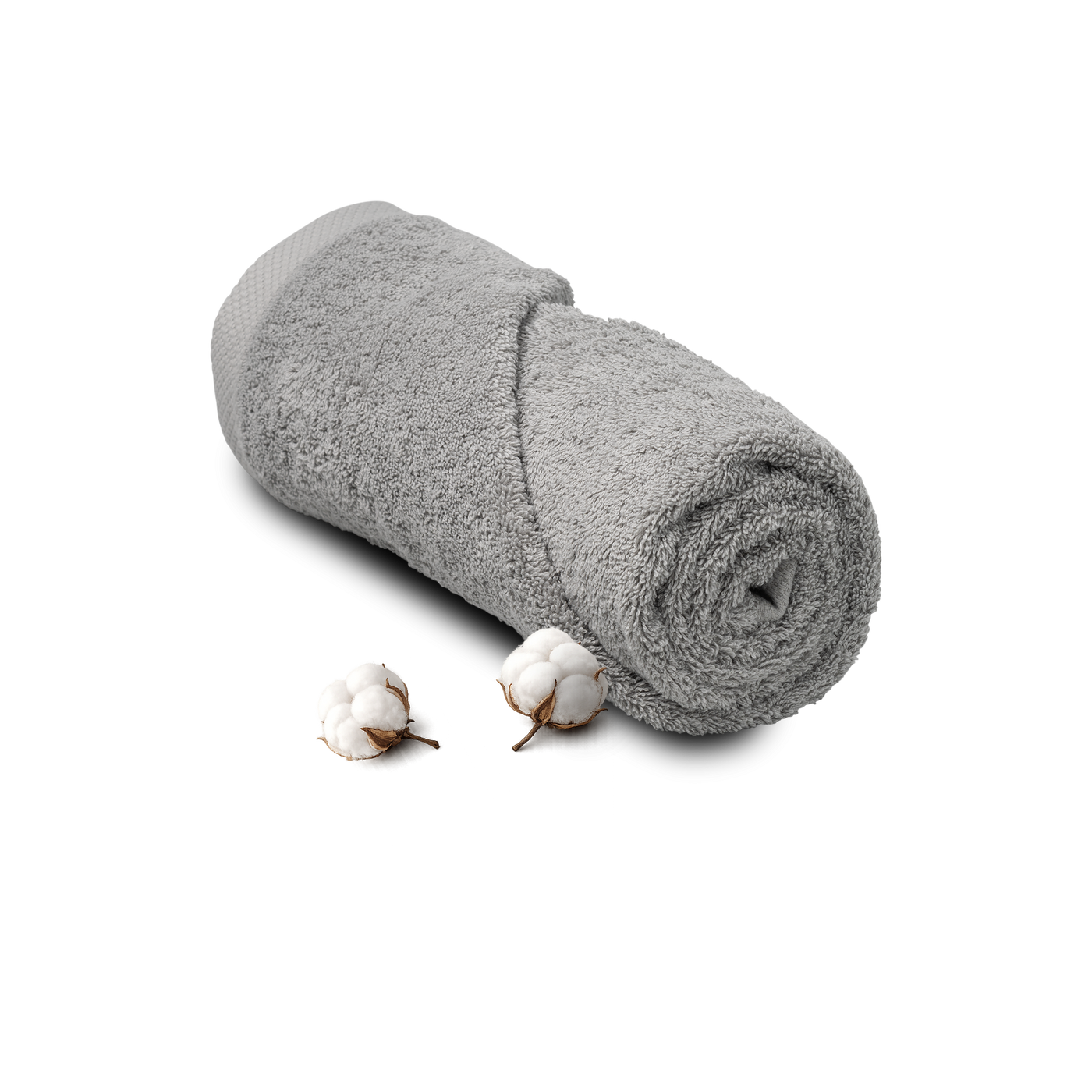 Hotel handdoek licht grijs 70x140