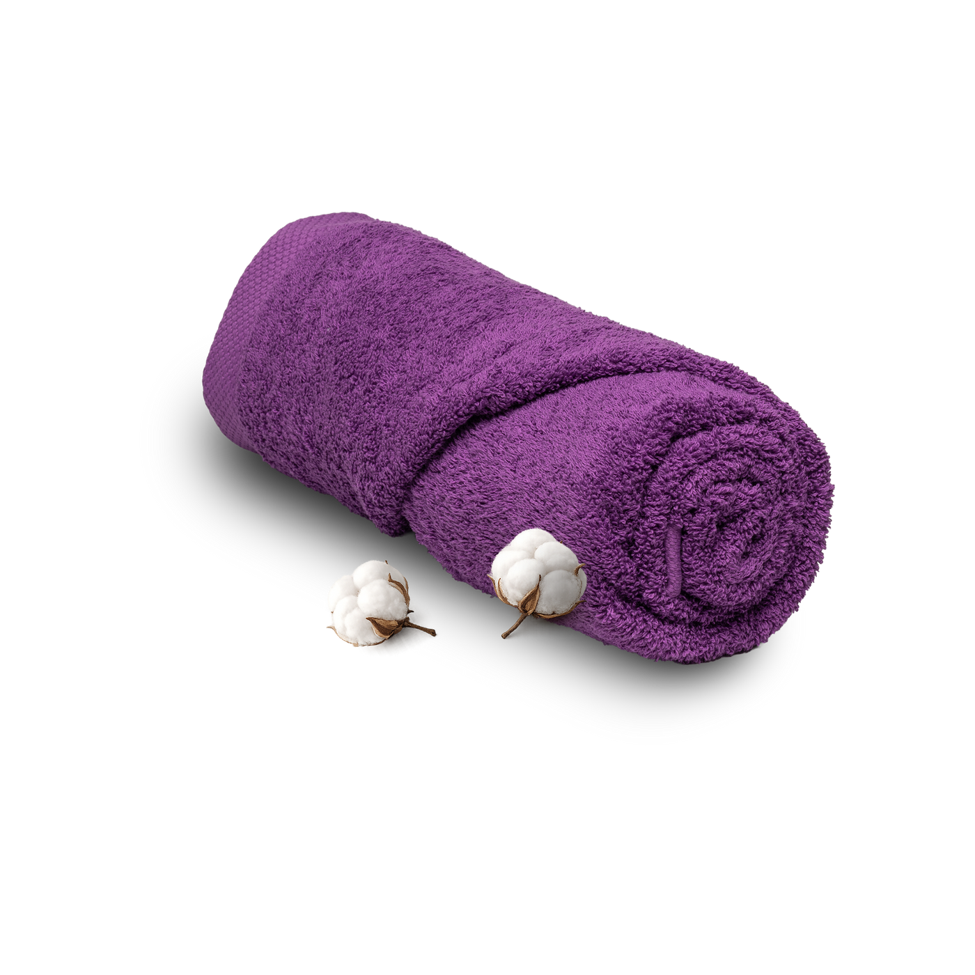 Hotel handdoek paars 70x140