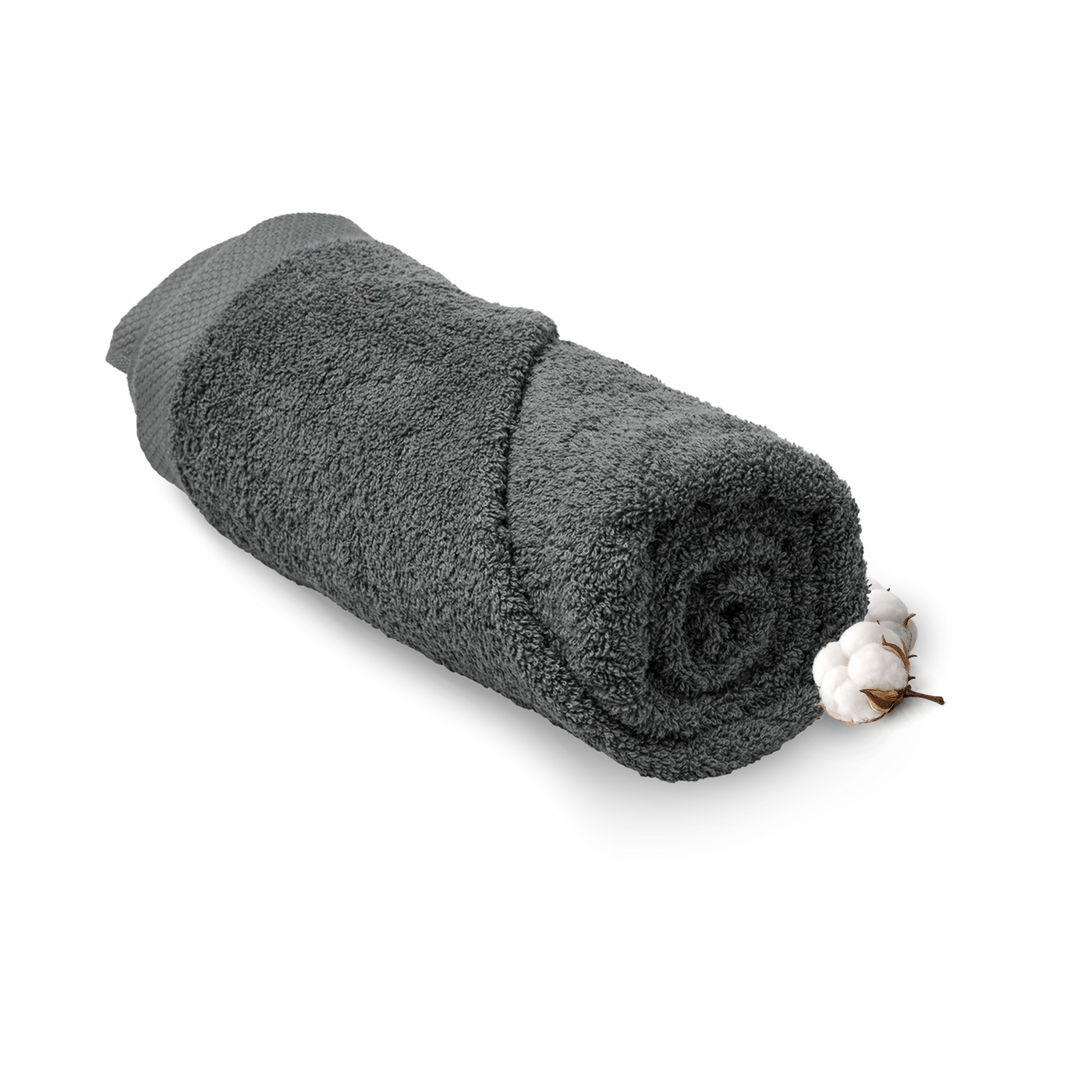 Hotel handdoek antraciet 70x140