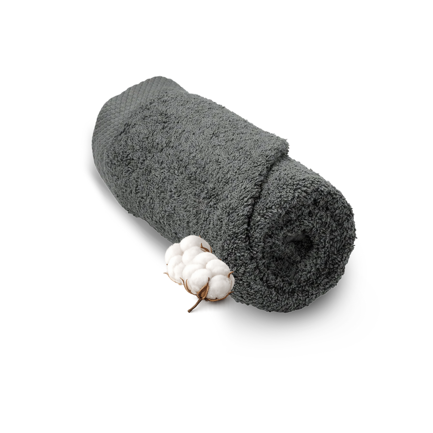 Hotel Handdoek antraciet 50x100